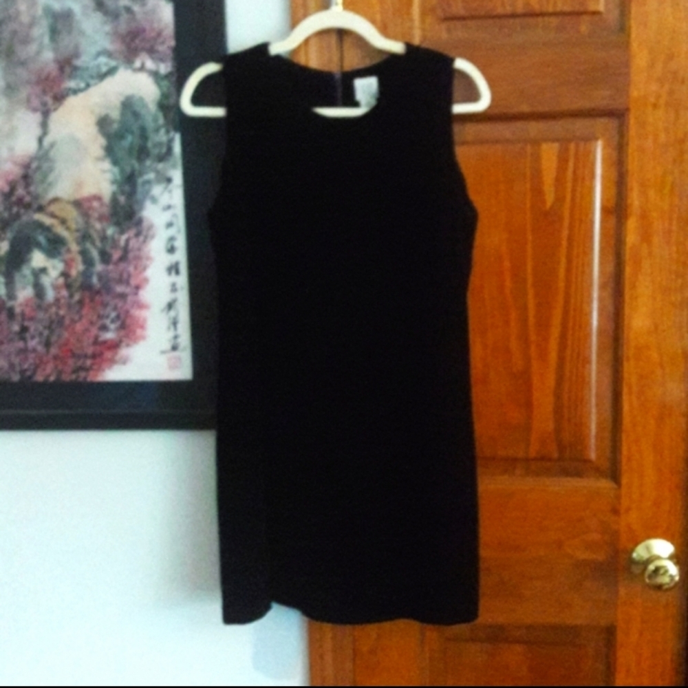 90s Goth Vintage Purple Velvet Mini Dress